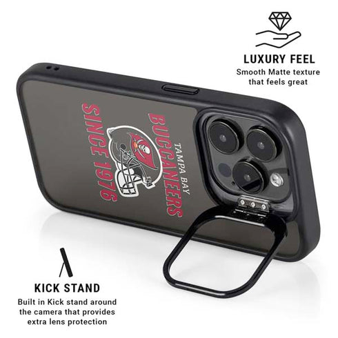 NFL Tampa Bay Buccaneers Helmet iPhone 14 Pro Max Kickstand Case