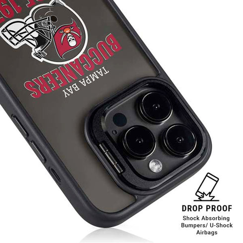 NFL Tampa Bay Buccaneers Helmet iPhone 14 Pro Max Kickstand Case