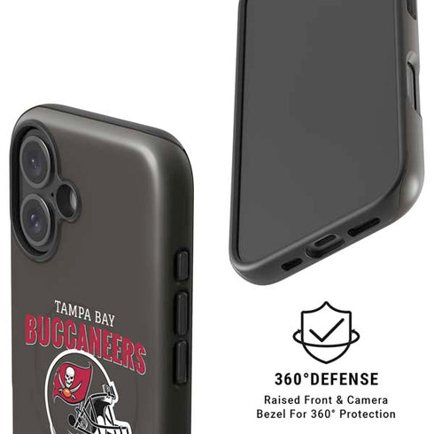 NFL Tampa Bay Buccaneers Helmet iPhone 16 Magsafe Impact Case