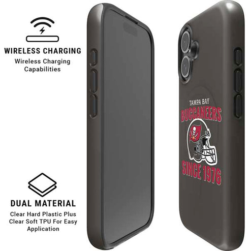 NFL Tampa Bay Buccaneers Helmet iPhone 16 Plus Magsafe Impact Case