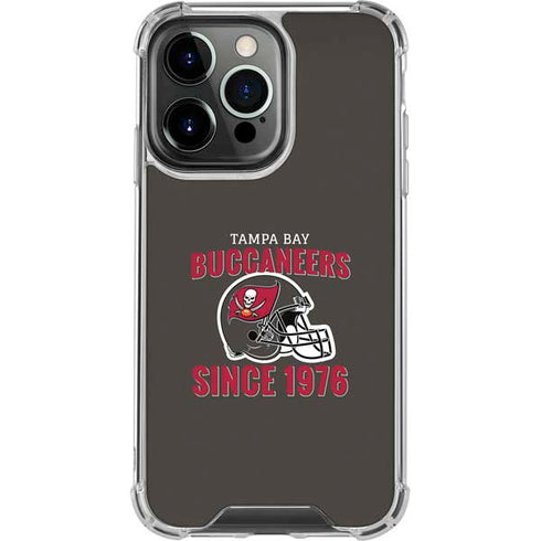 NFL Tampa Bay Buccaneers Helmet iPhone 16 Pro Clear Case