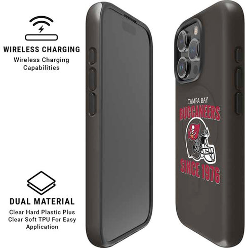 NFL Tampa Bay Buccaneers Helmet iPhone 16 Pro Max Magsafe Impact Case