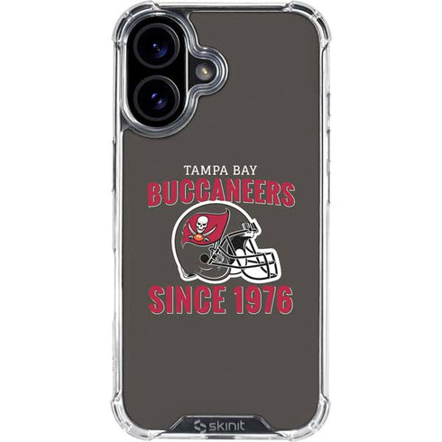 NFL Tampa Bay Buccaneers Helmet iPhone 17 Clear Case