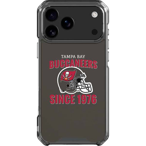 NFL Tampa Bay Buccaneers Helmet iPhone 18 Pro Max Clear Case