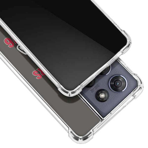NFL Tampa Bay Buccaneers Helmet Moto G 5G (2025) Clear Case