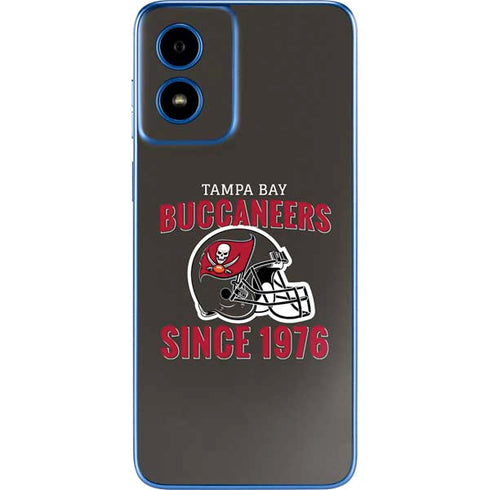 NFL Tampa Bay Buccaneers Helmet Moto G Play 4G (2024) Skin