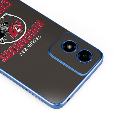 NFL Tampa Bay Buccaneers Helmet Moto G Play 4G (2024) Skin