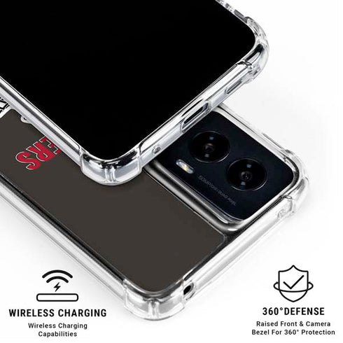 NFL Tampa Bay Buccaneers Helmet Moto G Power 5G (2024) Clear Case