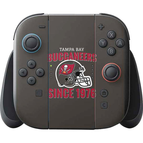 NFL Tampa Bay Buccaneers Helmet Nintendo Switch 2 (2025) with Joy-Con Skin