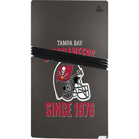 NFL Tampa Bay Buccaneers Helmet PS5 Pro Console Skin