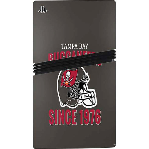 NFL Tampa Bay Buccaneers Helmet PS5 Pro Disk Console Skin