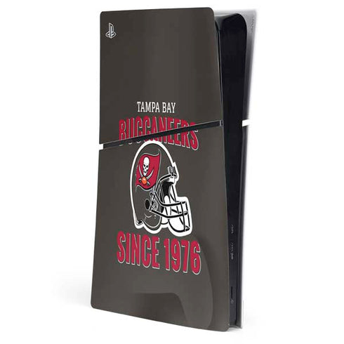NFL Tampa Bay Buccaneers Helmet PS5 Slim Digital Edition Console Skin