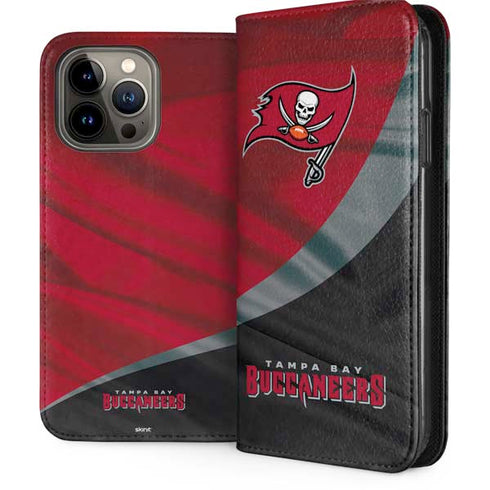 NFL Tampa Bay Buccaneers iPhone 15 Pro Max Folio Case