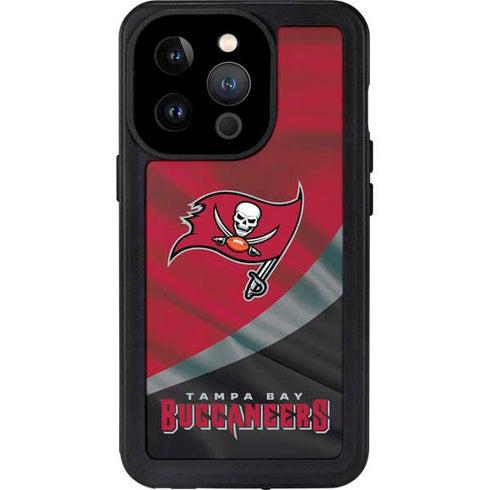 NFL Tampa Bay Buccaneers iPhone 15 Pro Waterproof Case