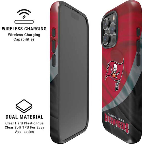 NFL Tampa Bay Buccaneers iPhone 16 Pro Magsafe Impact Case