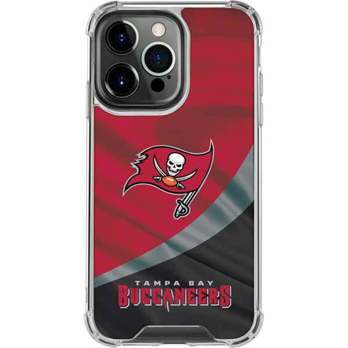 NFL Tampa Bay Buccaneers iPhone 16 Pro Max Clear Case