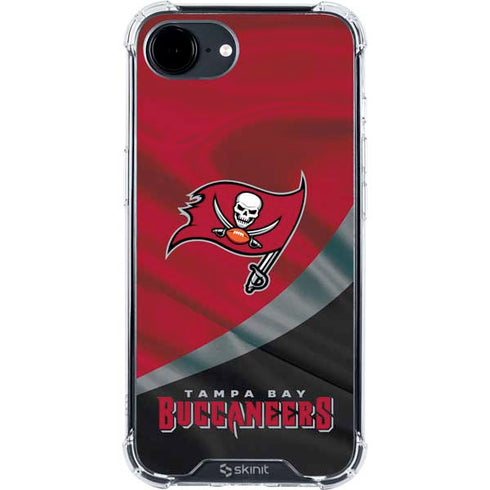 NFL Tampa Bay Buccaneers iPhone 16e Clear Case