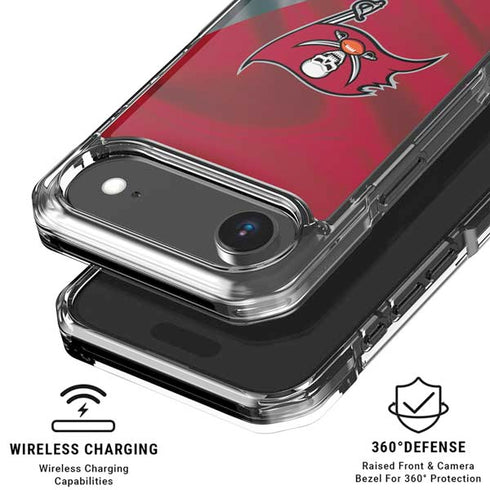 NFL Tampa Bay Buccaneers iPhone 17 Air Clear Case
