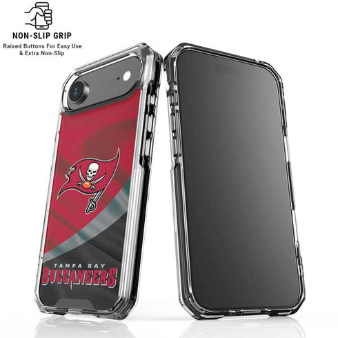 NFL Tampa Bay Buccaneers iPhone 17 Air Clear Case