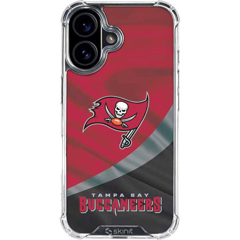 NFL Tampa Bay Buccaneers iPhone 17 Clear Case