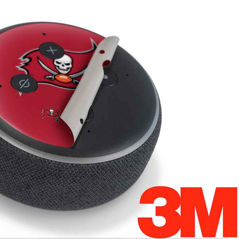 NFL Tampa Bay Buccaneers Large Logo Amazon Echo Dot Skin