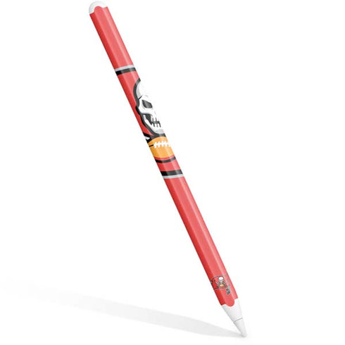NFL Tampa Bay Buccaneers Large Logo Apple Pencil (2nd Gen 2019) Skin