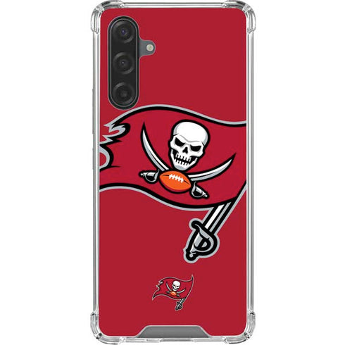 NFL Tampa Bay Buccaneers Large Logo Galaxy A17 Clear Case