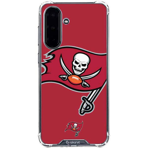 NFL Tampa Bay Buccaneers Large Logo Galaxy A36 5G Clear Case