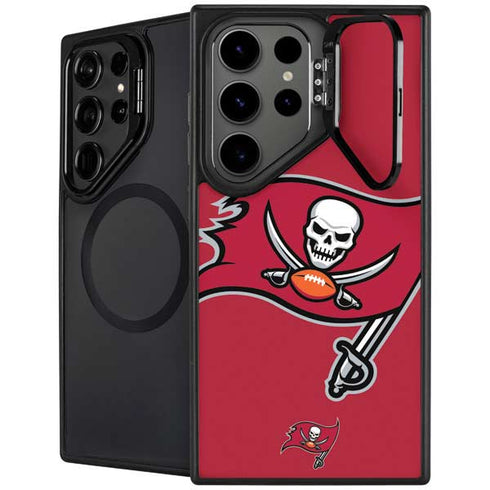 NFL Tampa Bay Buccaneers Large Logo Galaxy S25 Ultra Kickstand Case