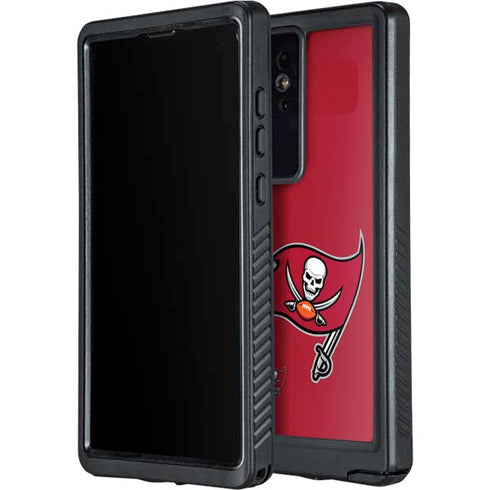 NFL Tampa Bay Buccaneers Large Logo Galaxy S24 Ultra Waterproof Case