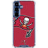 NFL Tampa Bay Buccaneers Large Logo Galaxy S25 FE Clear Case