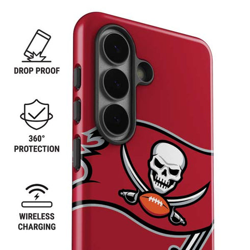 NFL Tampa Bay Buccaneers Large Logo Galaxy S26 Impact Case