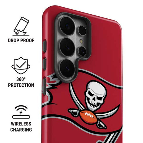 NFL Tampa Bay Buccaneers Large Logo Galaxy S26 Ultra Impact Case