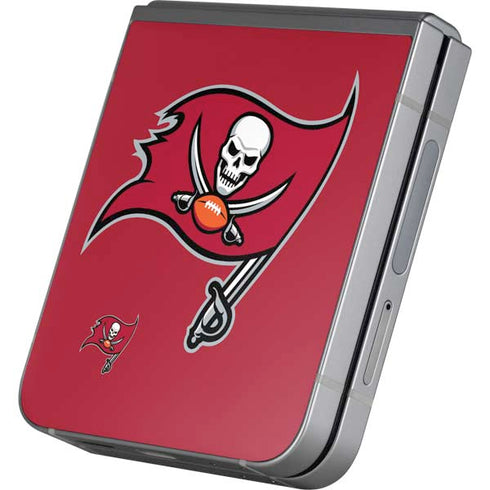 NFL Tampa Bay Buccaneers Large Logo Galaxy Z Flip6 Skin