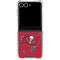 NFL Tampa Bay Buccaneers Large Logo Galaxy Z Flip7 Clear Case
