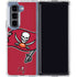 NFL Tampa Bay Buccaneers Large Logo Galaxy Z Fold5 5G Clear Case