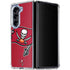 NFL Tampa Bay Buccaneers Large Logo Galaxy Z Fold5 5G Clear Case