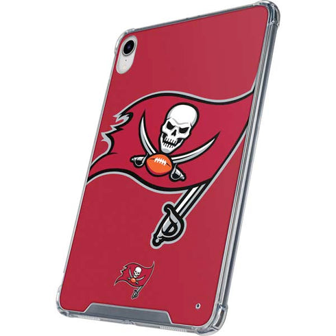 NFL Tampa Bay Buccaneers Large Logo iPad 11th Gen (2025) Clear Case
