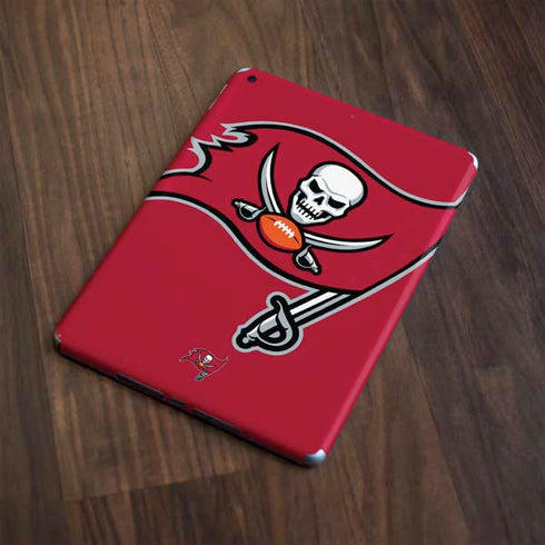 NFL Tampa Bay Buccaneers Large Logo Apple iPad Skin