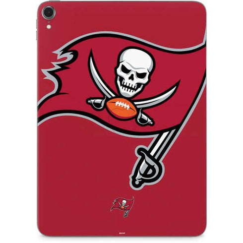 NFL Tampa Bay Buccaneers Large Logo Apple iPad Pro Skin
