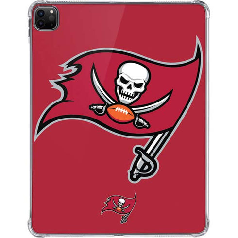 NFL Tampa Bay Buccaneers Large Logo iPad Pro 11in (2024) Clear Case