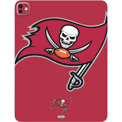 NFL Tampa Bay Buccaneers Large Logo iPad Pro 13in M4 (2024) Skin