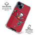 NFL Tampa Bay Buccaneers Large Logo iPhone 15 Clear Case
