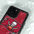 NFL Tampa Bay Buccaneers Large Logo iPhone 15 Pro Waterproof Case