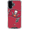 NFL Tampa Bay Buccaneers Large Logo iPhone 16 Clear Case