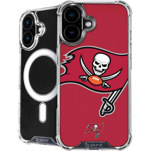 NFL Tampa Bay Buccaneers Large Logo iPhone 16 MagSafe Case