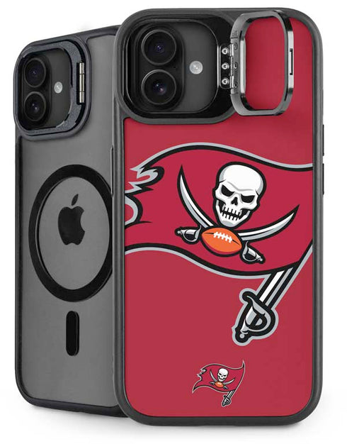 NFL Tampa Bay Buccaneers Large Logo iPhone 16 Plus Kickstand Case