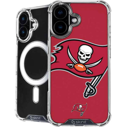 NFL Tampa Bay Buccaneers Large Logo iPhone 16 Plus MagSafe Case