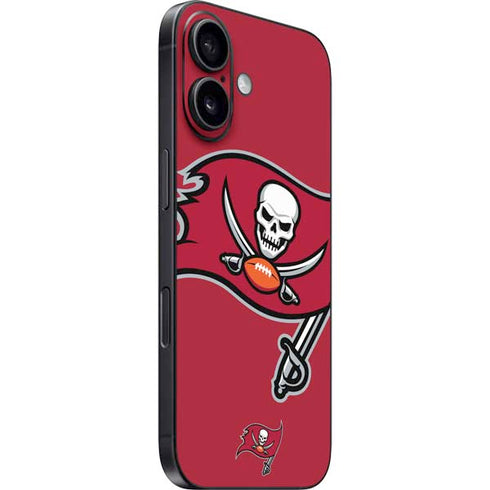 NFL Tampa Bay Buccaneers Large Logo iPhone 16 Plus Skin