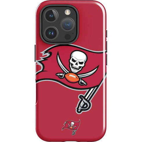 NFL Tampa Bay Buccaneers Large Logo iPhone 16 Pro Max Impact Case